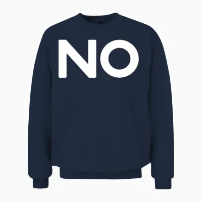 Funny Quotes No Funny Gifts Unisex Sweatshirt - Navy