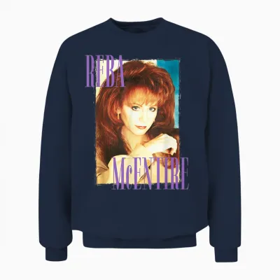 Reba: Greatest Hits Volume Two T-Shirt, Small, Black Unisex Sweatshirt - Navy