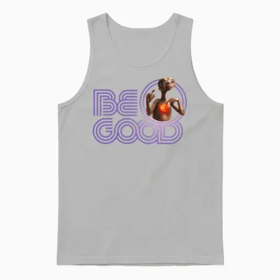 E.t. the Extra-Terrestrial Be Good Unisex Tank Top - Ash