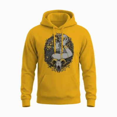 The Witch Unisex Hoodie - Gold
