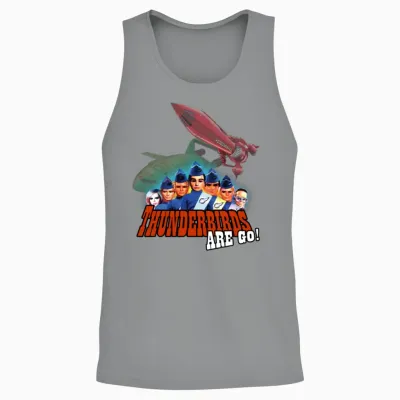 Thunderbirds Are Go Unisex Tank Top - Sport Grey