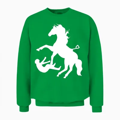 Horse Unisex Sweatshirt - Irish Green