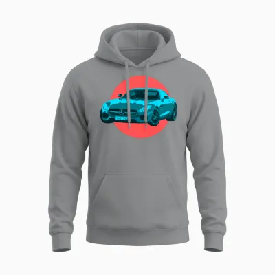 Mercedes-Benz Unisex Hoodie - Sport Grey