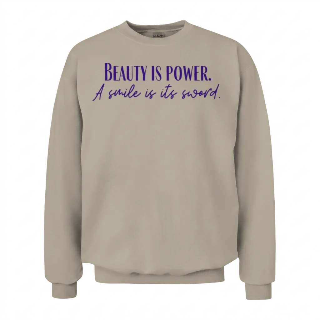 Beauty Retro Unisex Sweatshirt - Sand