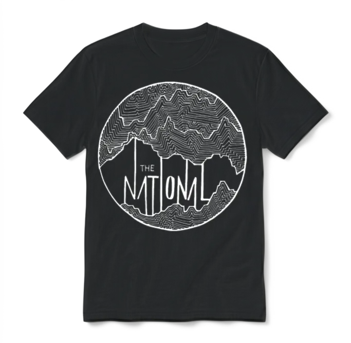 The National Band โ Music Lovers Gift Unisex T-Shirt - Black