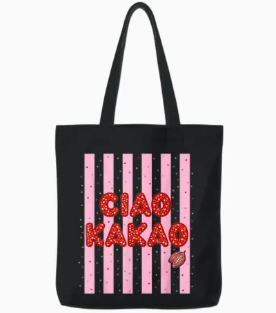 Ciao Kakao Fun Kinder Frauen Tote Bags - Black