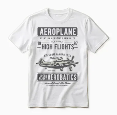Sky Riders Voltige Avion Amoureux Avion Pilot Unisex T-Shirt - White