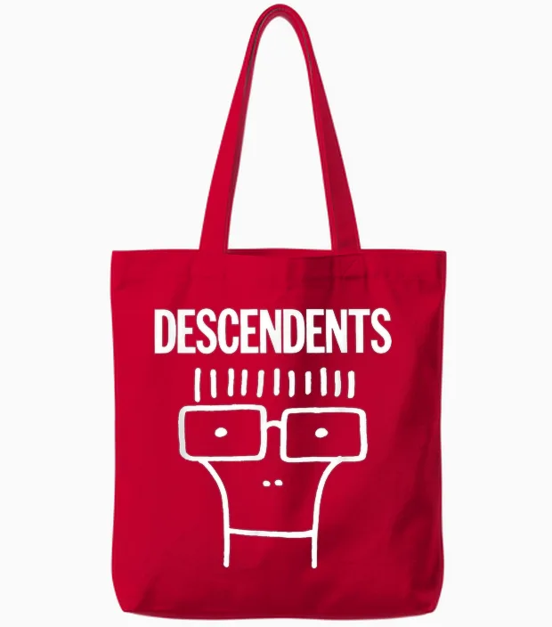 Descendents - Official Merchandise - Classic Milo Tote Bags in Red