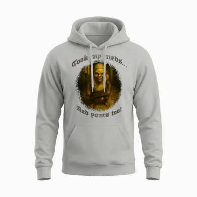 Goblin Chef Mischief Unisex Hoodie - Ash