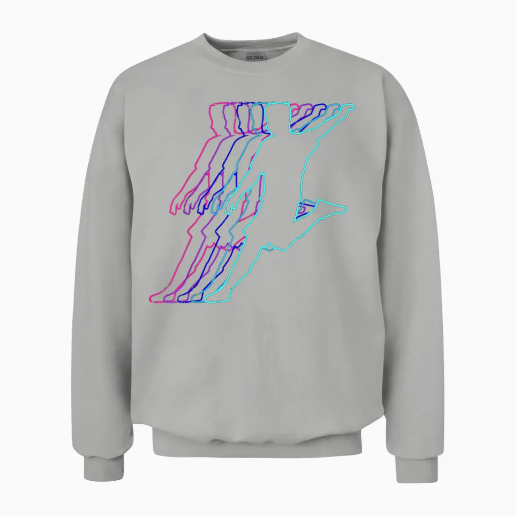 Fußballer Fussball Fan Motiv Geschenkideen Fußball Jungen Kinder T-Shirt Schwarz S Kleidergröße 36 Crew-Ausschnitt Kurzärmelig Klassisch Fußball-Motiv Kinder Jungen Unisex Sweatshirt in Ash