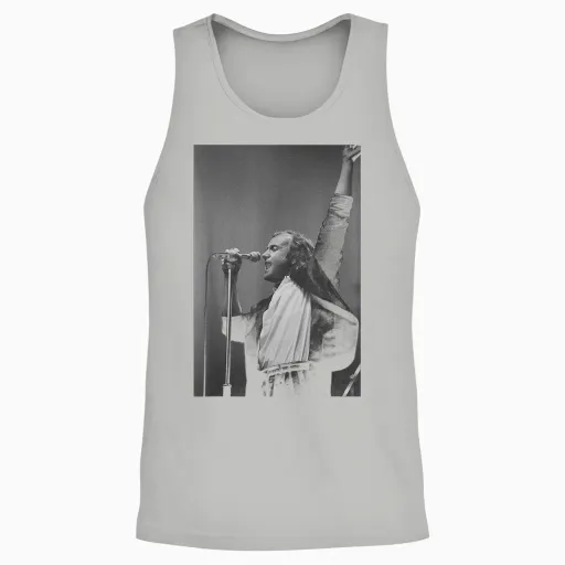 Phil Collins Genesis Singer Unisex Tank Top - Ash