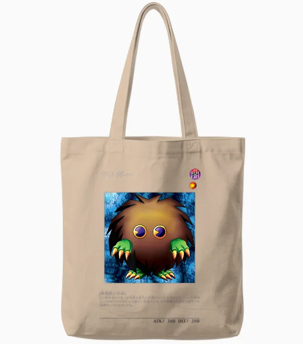 Yu-Gi-Oh! Battle Merch Papl1456 Von Kuriboh Mit Grafik-Gaming-Kartenmotiv Tote Bags in Natural