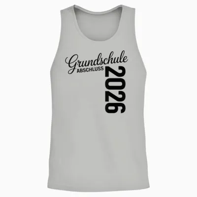 Abschluss Grundschule 2026 Grundschule Abschied Abgänger Unisex Tank Top - Ash