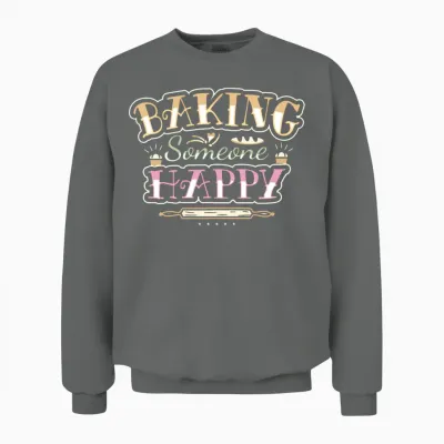 Baking Funny Saying - Chef Funny Quote Unisex Sweatshirt - Graphite Heather