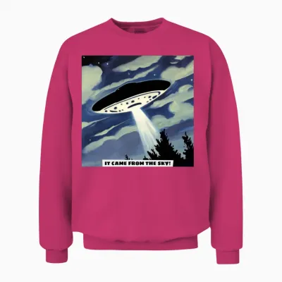 It Came from the Sky Album Cover Unisex Sweatshirt - Heliconia