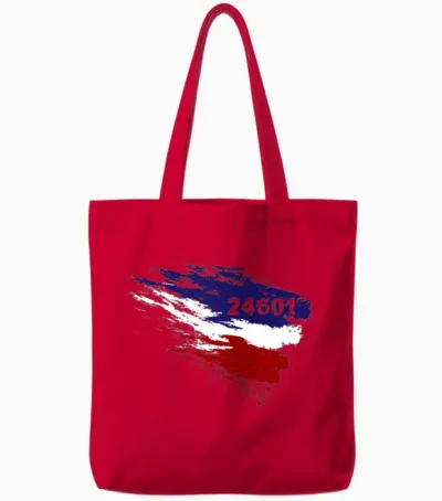 Les Miserables 24601 V3 Tote Bags - Red