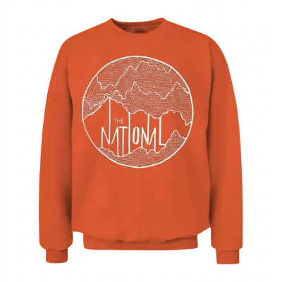 The National Band Unisex Sweatshirt - Orange