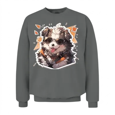 Dogs Pet Dog Owner Dog Lover Animal Unisex Sweatshirt - Graphite Heather