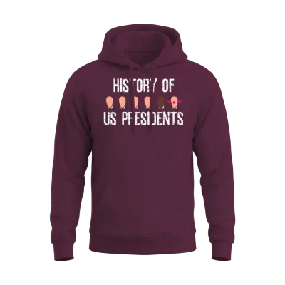 Anti Trump Usa President Election Impeach Clown Unisex Hoodie - Maroon