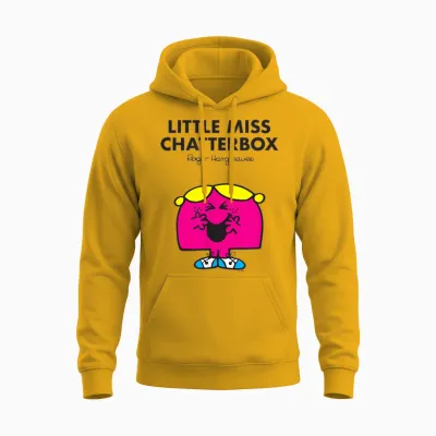 Mr. Men Little Miss Chatterbox Unisex Hoodie - Gold