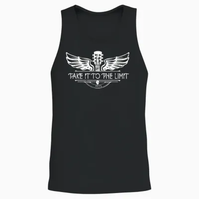 Take It to the Limit Unisex Tank Top - Black