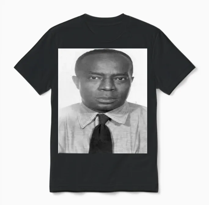 Bumpy Johnson (younger Yrs) Unisex T-Shirt in Black