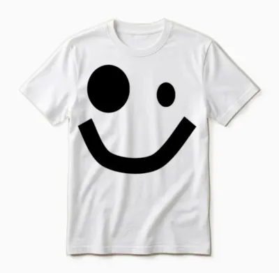 Roblox Face Unisex T-Shirt - White