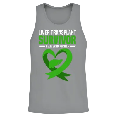 Liver Transplant Unisex Tank Top - Sport Grey