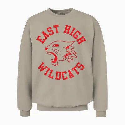East High Wildcats Unisex Sweatshirt - Sand