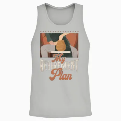 Pottery Ceramics Artist Retired My Unisex Tank Top - Ash