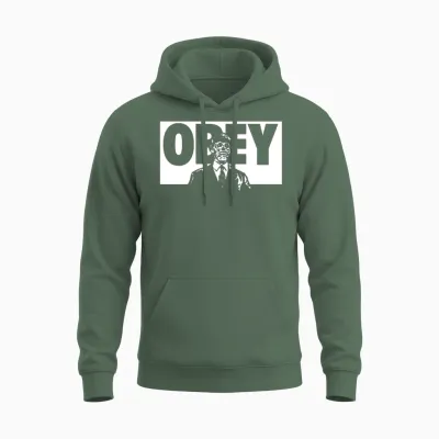 Obey - They Live Unisex Hoodie - Military Green