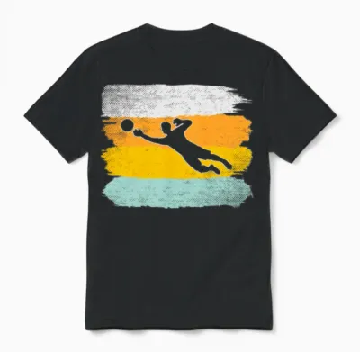 Keeper Retro Unisex T-Shirt - Black