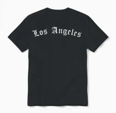 Los Angeles Unisex T-Shirt - Black