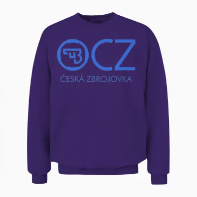 Cz Logo Unisex Sweatshirt - Purple