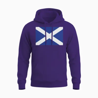 Scotland Unisex Hoodie - Purple