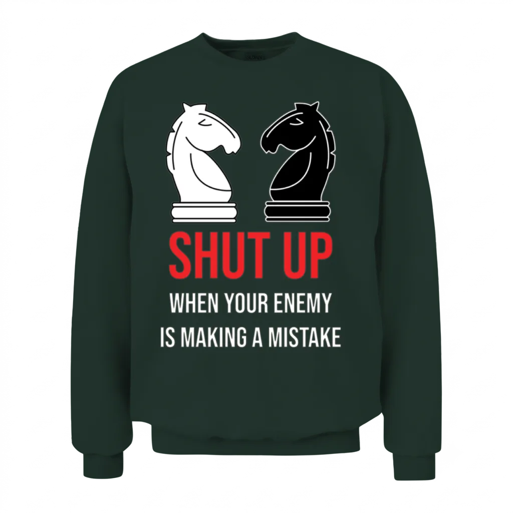 Funny Chess Unisex Sweatshirt - Forest