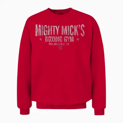 Rocky Mighty Micks Boxing Gym Unisex Sweatshirt - Red