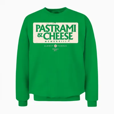 Pastrami & Cheese Unisex Sweatshirt - Irish Green