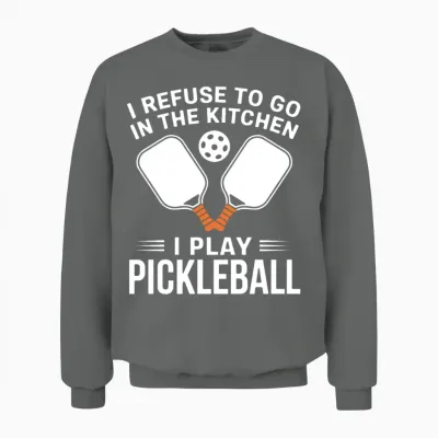 Funny Pickleball Gift Dinkball Tournament Unisex Sweatshirt - Graphite Heather