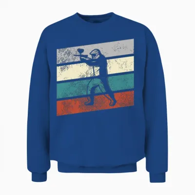 Paintball Retro Unisex Sweatshirt - Royal
