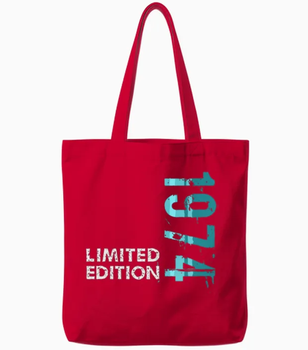 1974 Limited Edition Tote Bags in Red