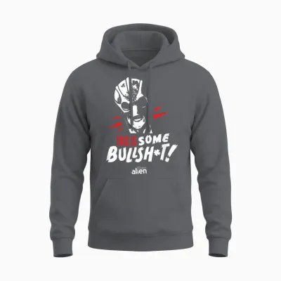 Resident Alien This Is Some Bullshit - Officially Licensed Unisex Hoodie - Charcoal