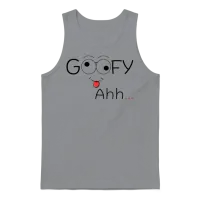 Funny Goofy Unisex Tank Top - Sport Grey – 1