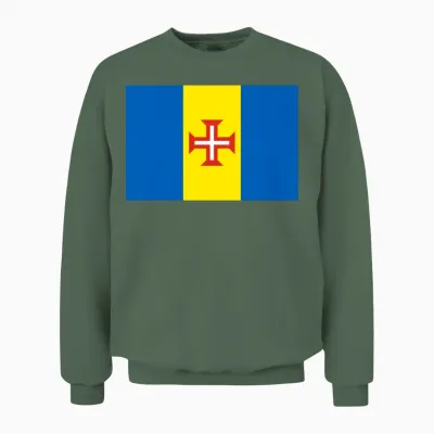 Madeira Unisex Sweatshirt - Military Green
