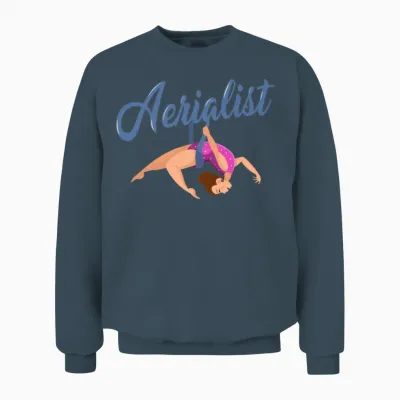 Aerial Dance, Aerial Dance Aerial Sports, Aerial Unisex Sweatshirt - Dark Heather