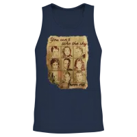 Firefly Burned Unisex Tank Top - Navy – 2