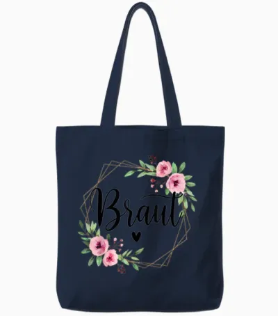 Braut Jga Junggesellenabschied Junggesellinnenabschied Tote Bags - Navy