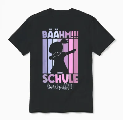 Schulabschluss Abitur Realschule Hauptschule Schule 2026 Unisex T-Shirt - Black