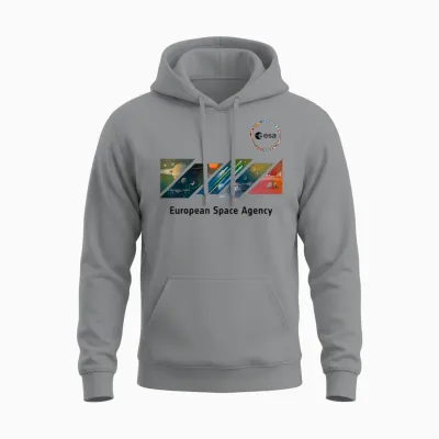 Esa European Space Agency It's the Mission of Esa T-Shirt, Grey, S Unisex Hoodie - Sport Grey