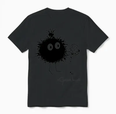 Woolly Beastie Crumbles © Chyropterum Innoxius Unisex T-Shirt - Black